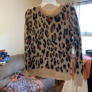Size medium cheetah print